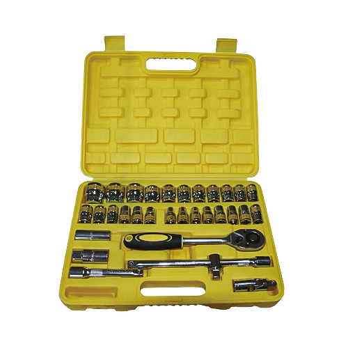 32PCS SOCKET SET: Professional tool selection for various car maintenance needs